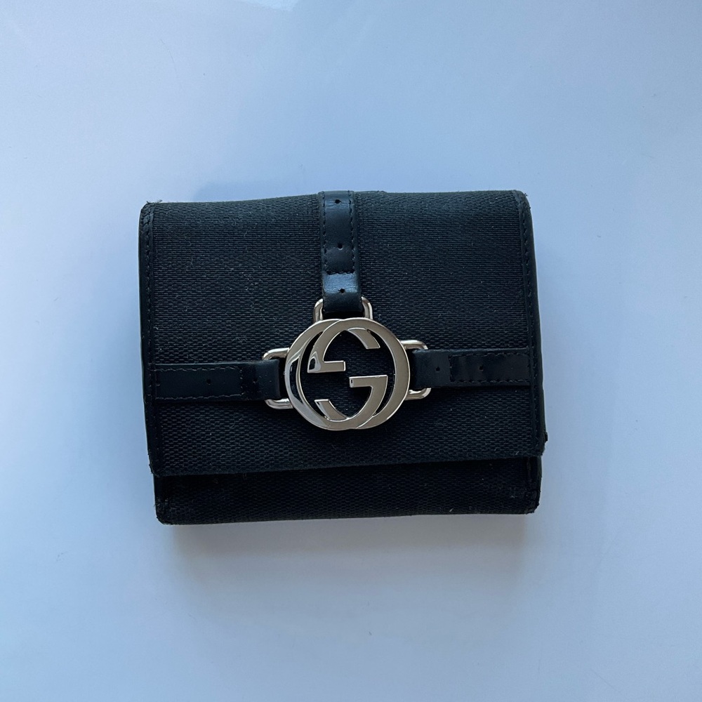Authentic Black Gucci Wallet